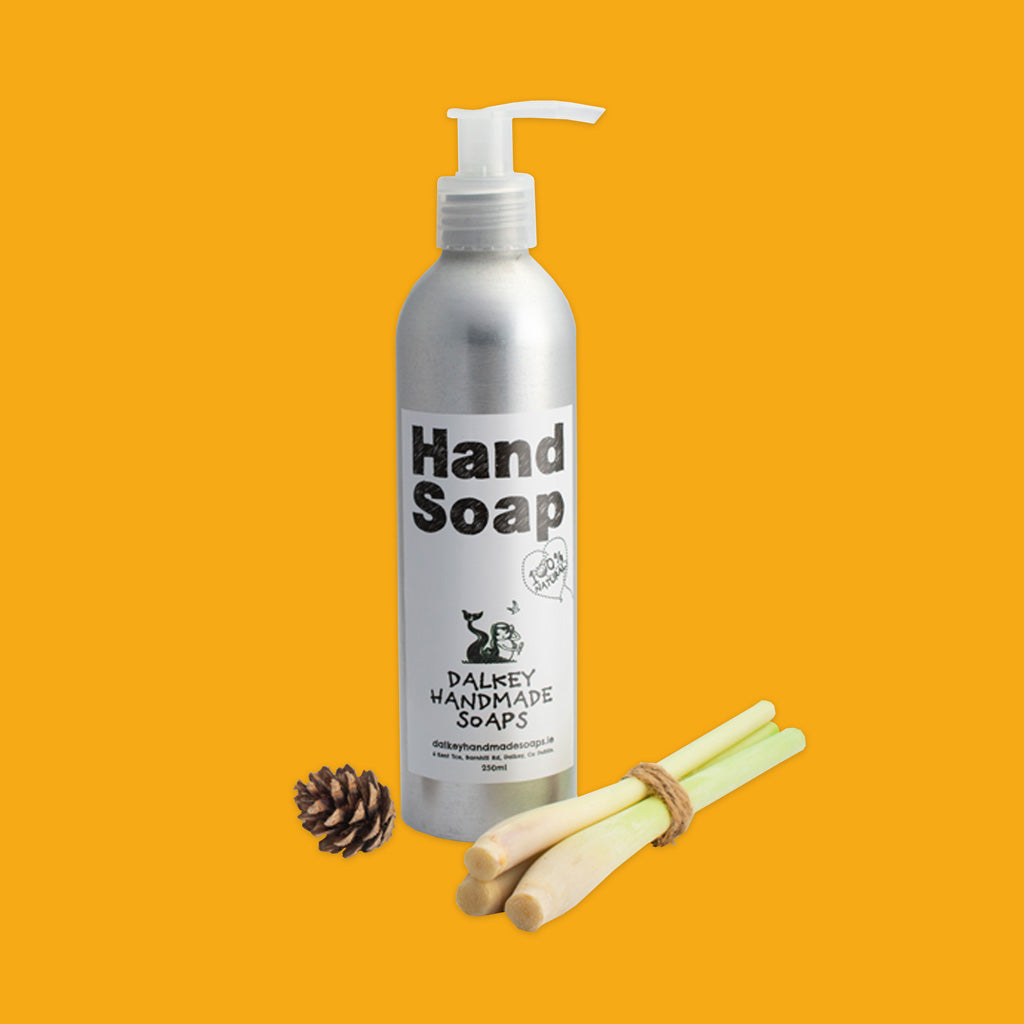 Dalkey Handmade Liquid Soap in Lemongrass & Cedarwood