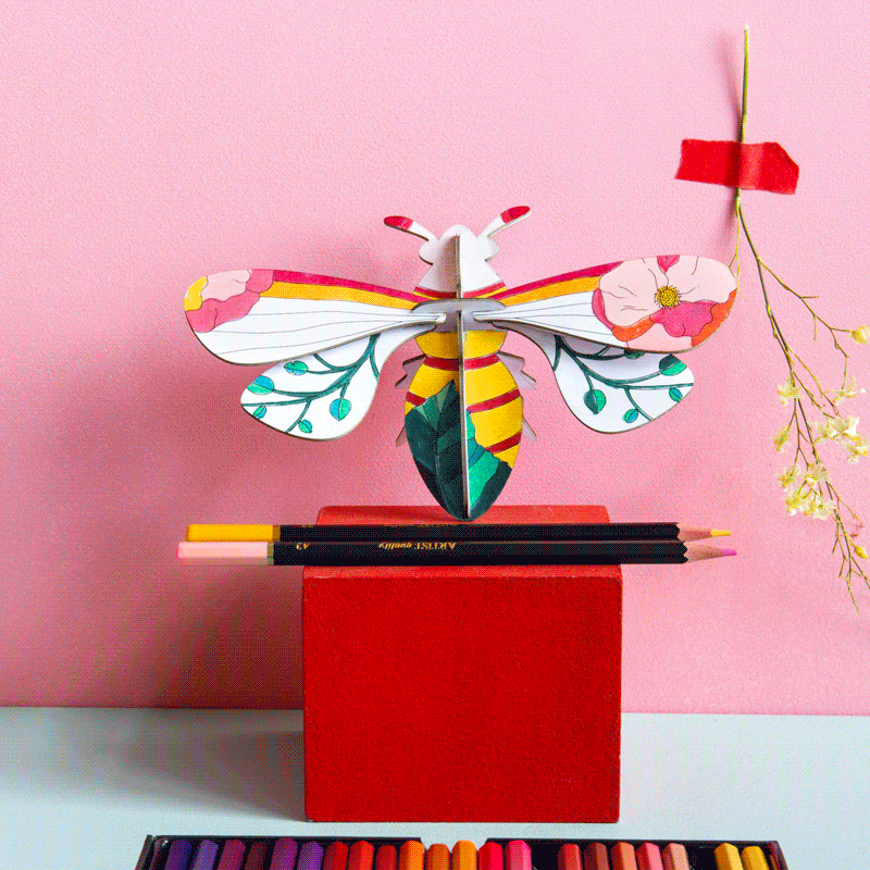 GIF of our Studio Roof Decor Critters