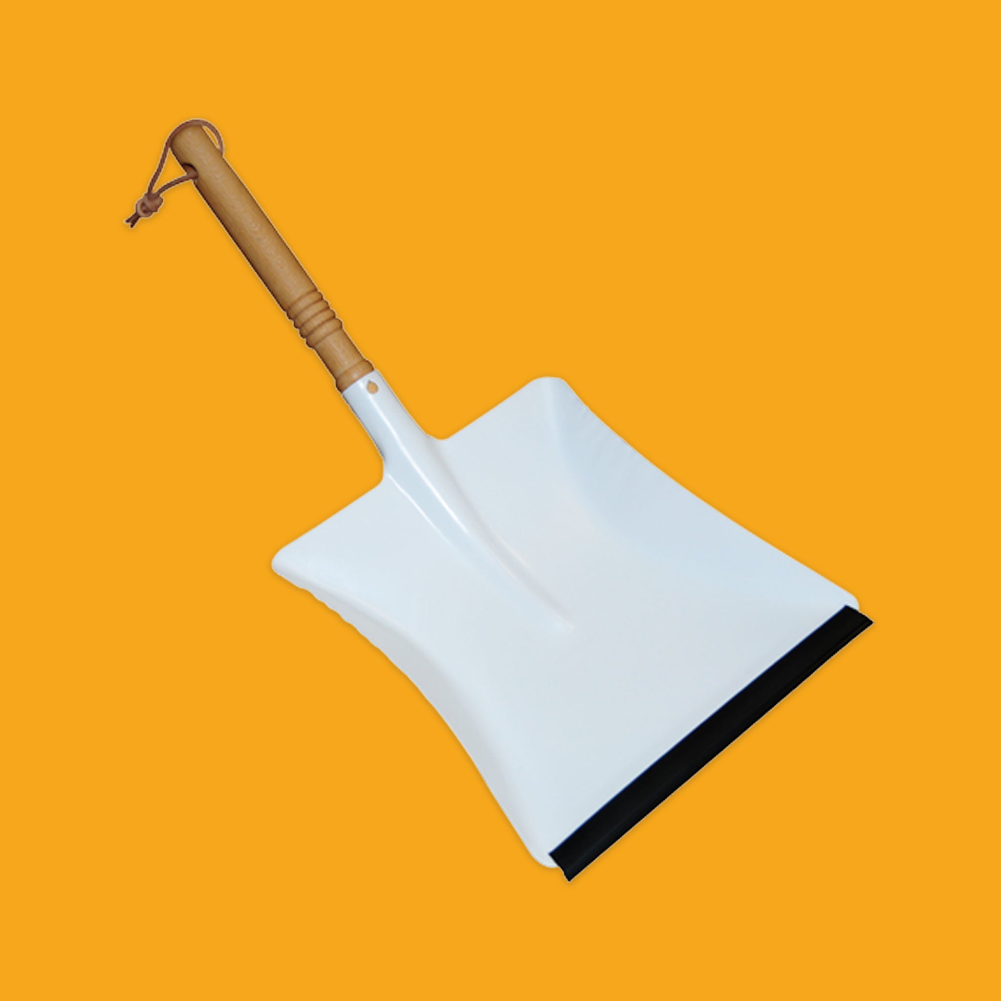 Dustpan powdercoat white