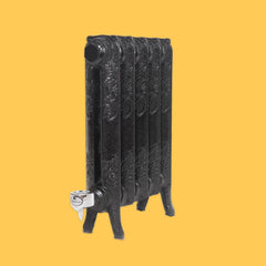 Electricast Cast Iron Radiator in Rococo 5 Sections