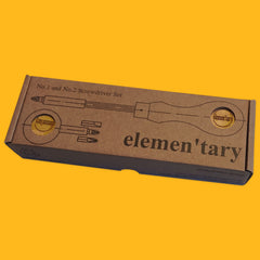 Elemen'tary Design No.1 and No.2 Screwdrivers.