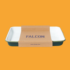 Falcon Enamelware Samphire Green Serving Tray