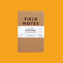 Field Notes Original Ruled Pack