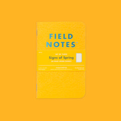 Field Notes Signs of Spring
