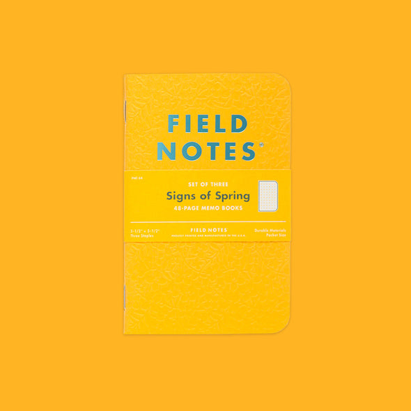 Field Notes Signs of Spring