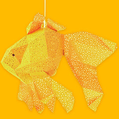 Goldfish Lampshade from Vasili lights in Yellow