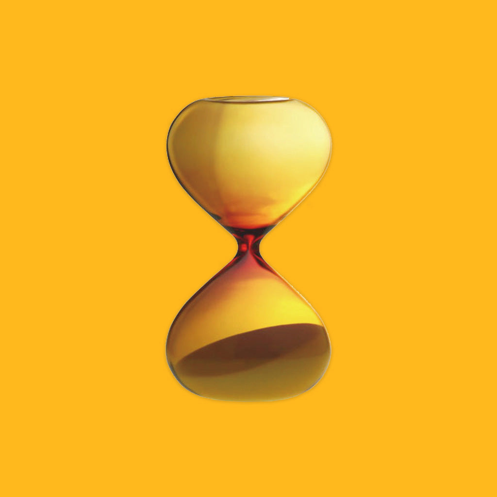 Hightide Amber Hourglass Large 15 minutes