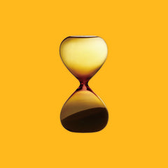 Hightide Amber Hourglass Medium 5 minutes