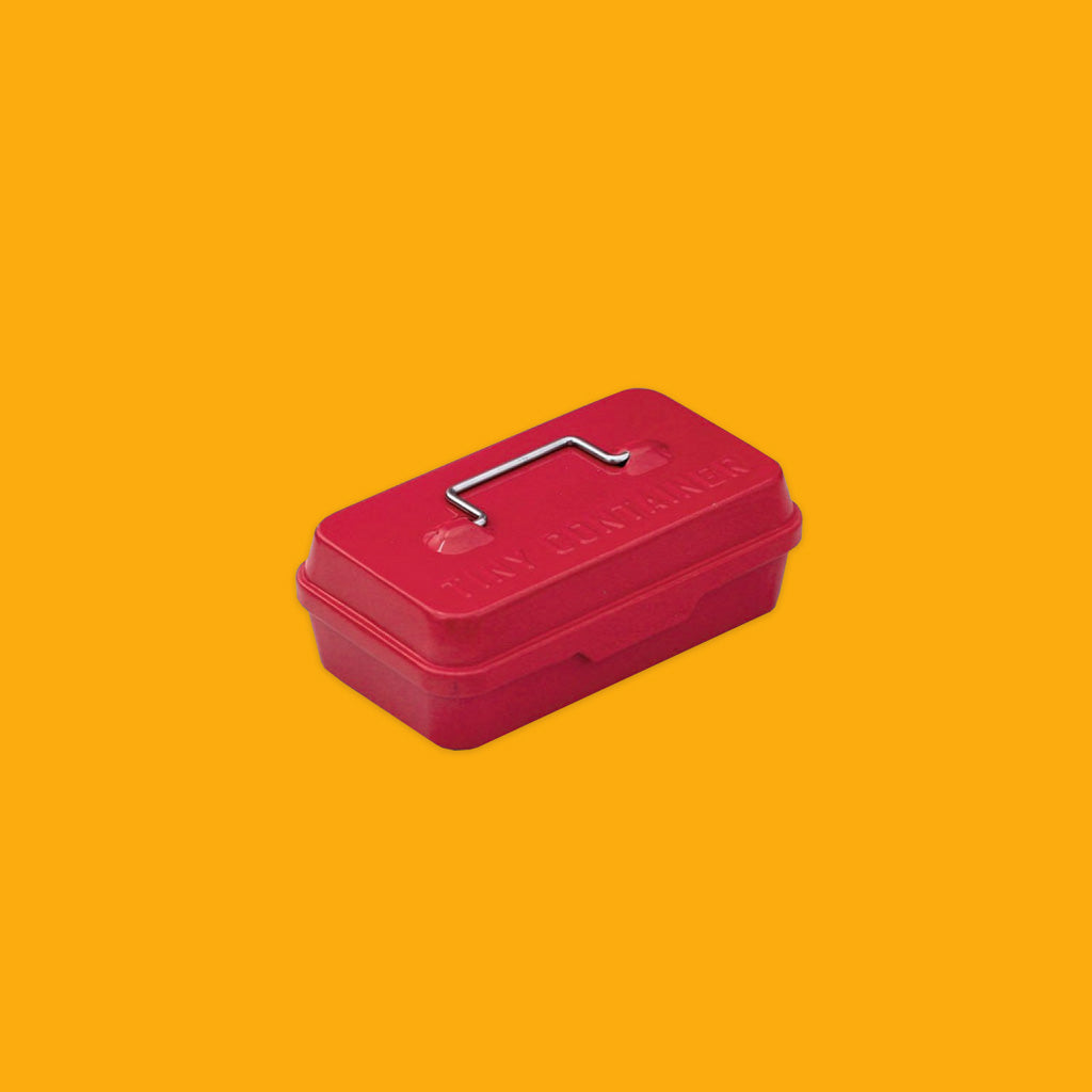 Penco Tiny Contain Desk Organiser in Red