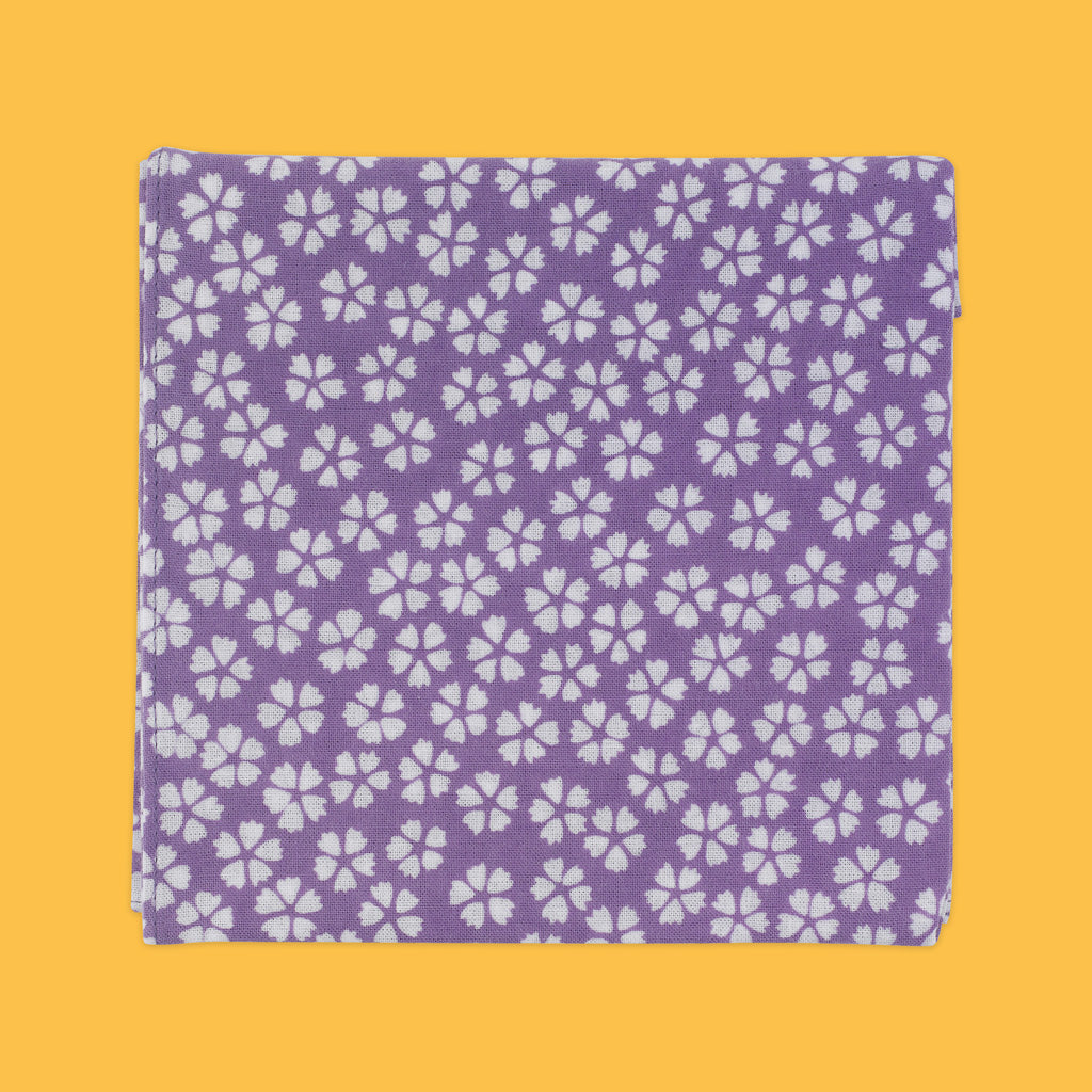 Niwaki Hanky Handkerchief Plum