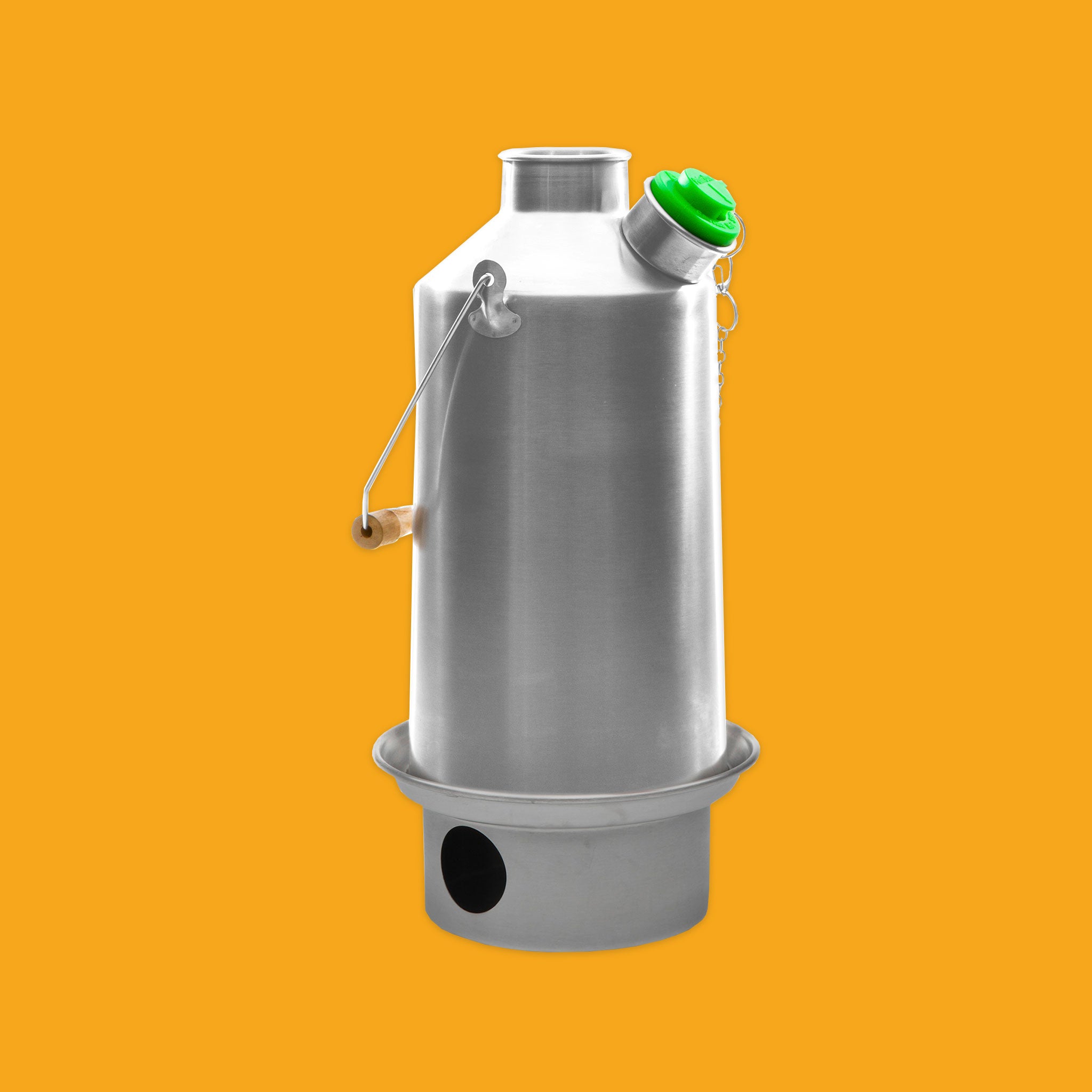 Kelly Kettle Stainless Steel Base camp 1.6l