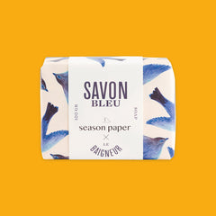 Le Baigneur x season paper Savon Bleu Sargras Soap