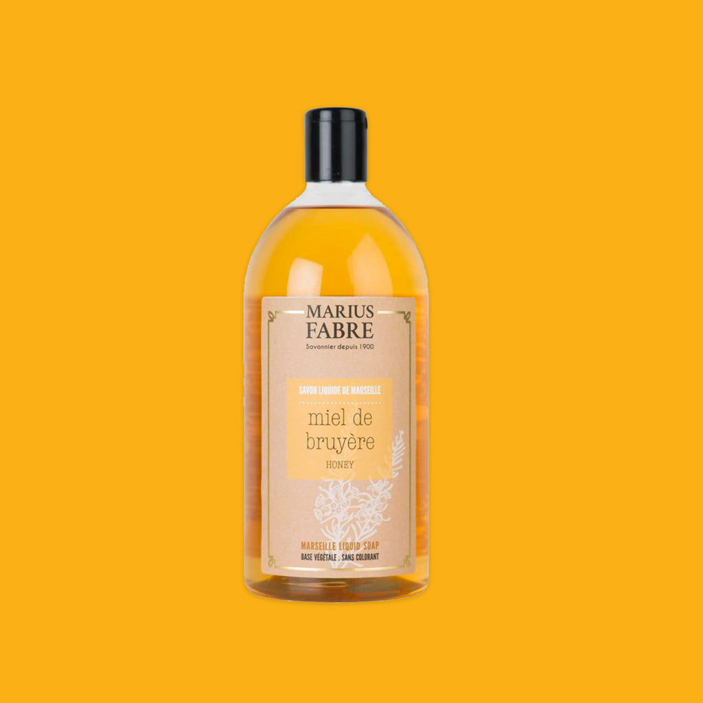 Marius Fabre Marseille Liquid Soap 1L Honey