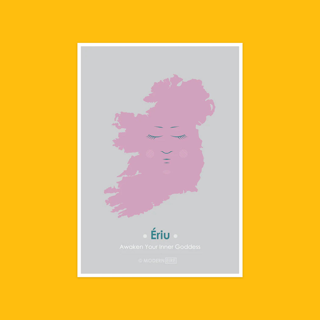 Modern Éire Print - Éiriu