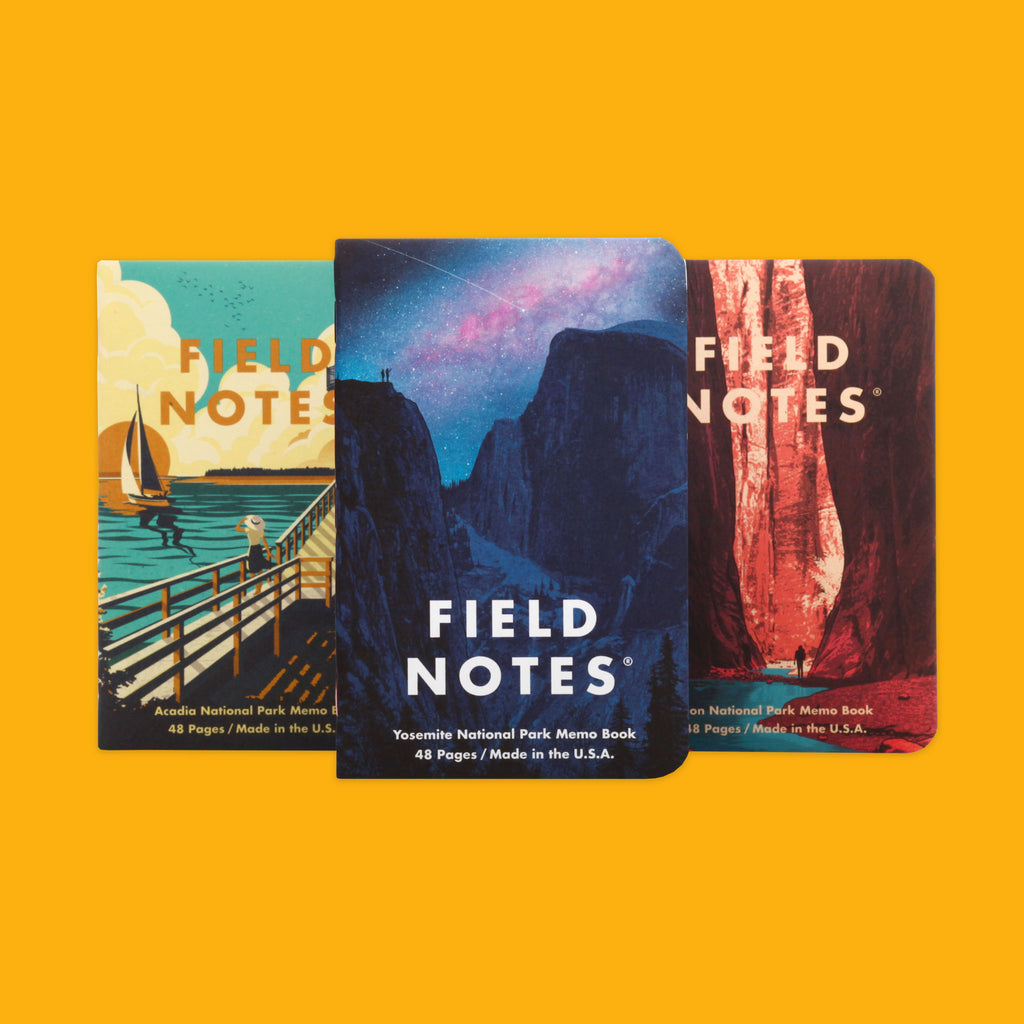 Field Notes National Parks A