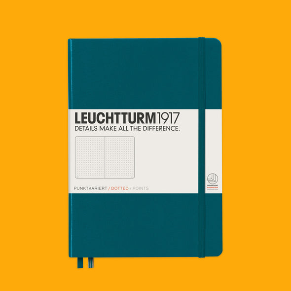 Leuchtturm1917 Dotted A5 Notebook in Pacific Green