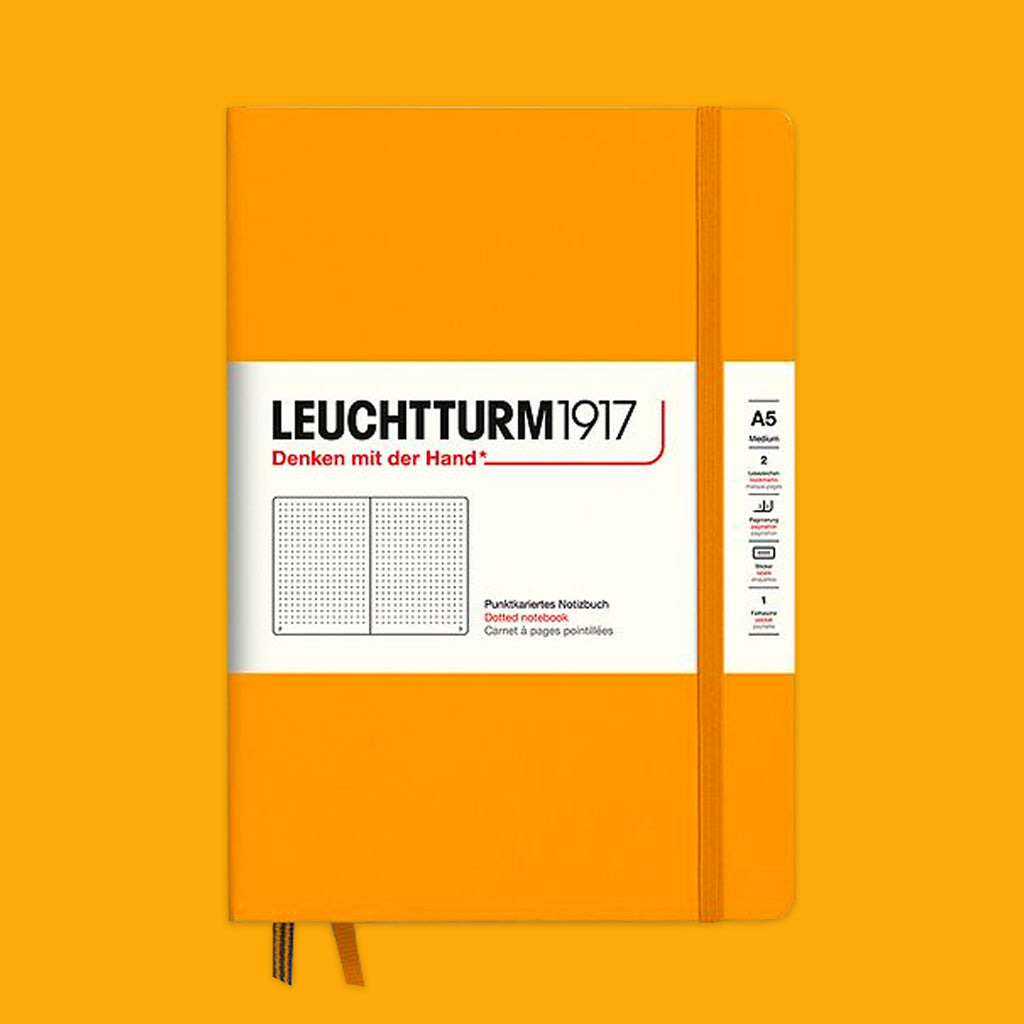 Leuchtturm1917 Dotted A5 Notebook in Rising Sun