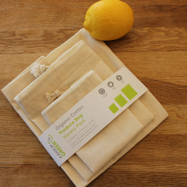 Organic Cotton Produce Bags