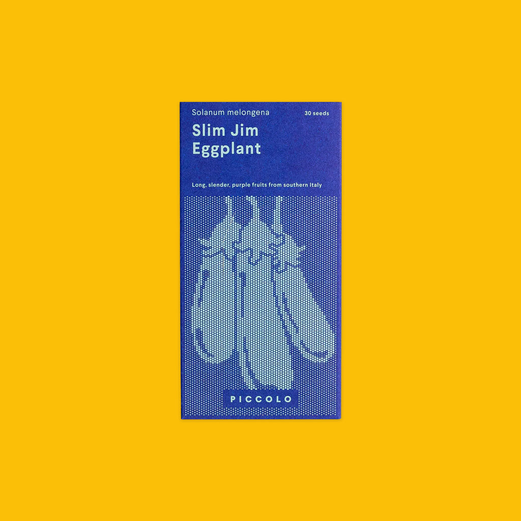 Piccolo Seeds Slim Jim Eggplant