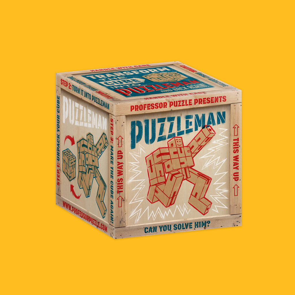 Professor Puzzle Puzzleman in box