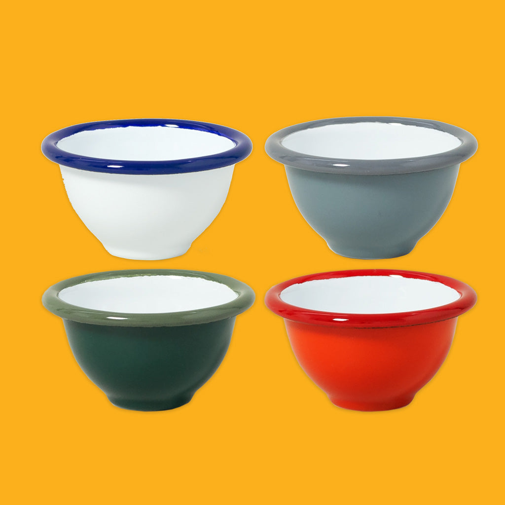 Falcon enamelware pinch pots
