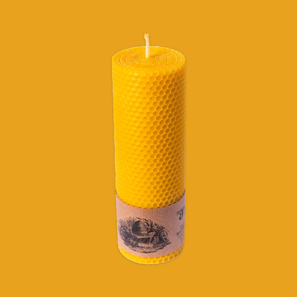 Rainbow Candles Beeswax B514