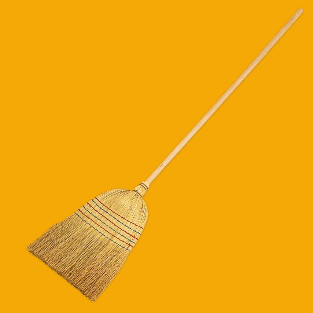 Rice Straw 6 stitch broom by Redecker
