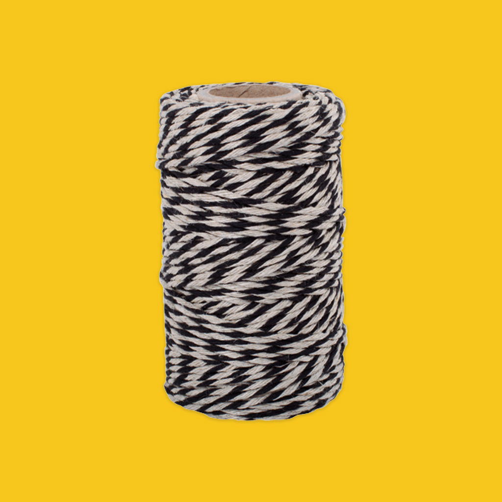 Redecker Flax Yarn in Black