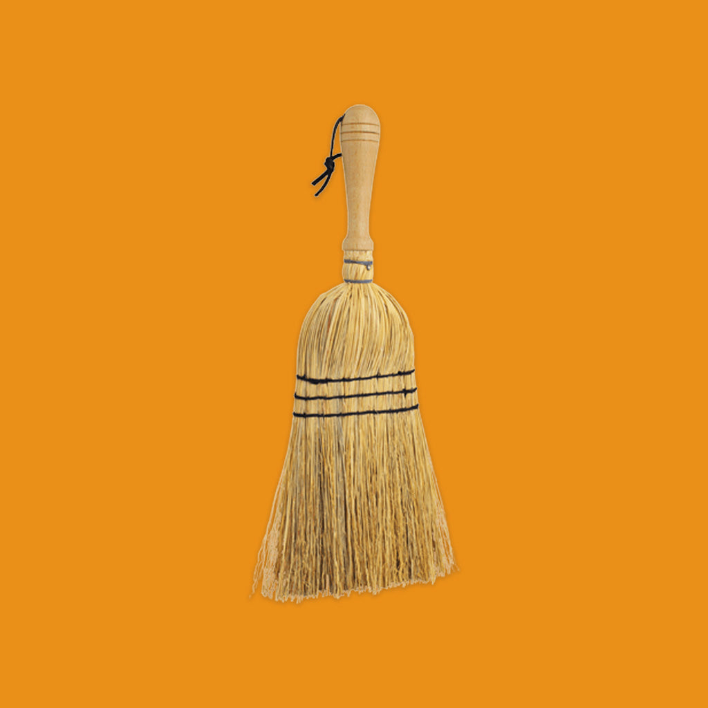 Redecker Rice Straw Hand Brush with Beechwood Handle