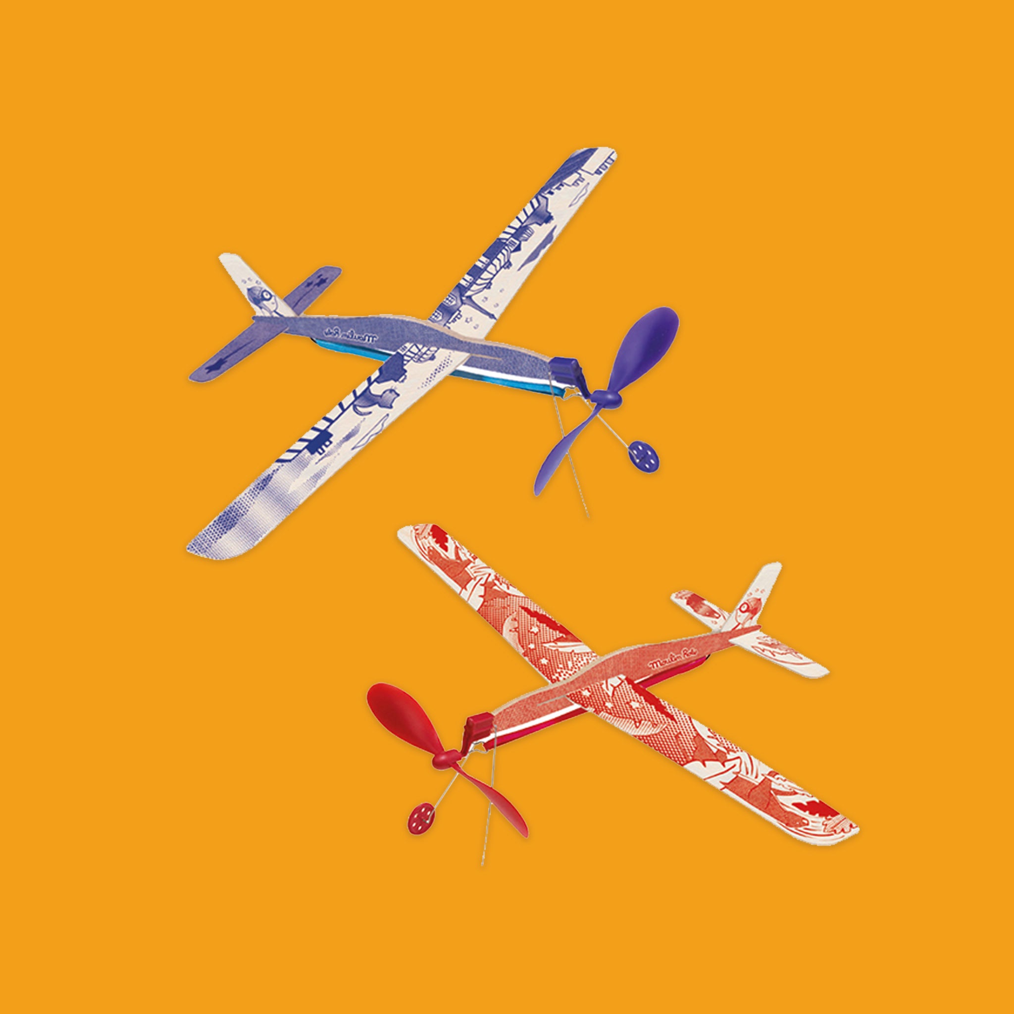 Rubber band plane