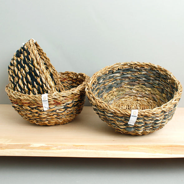Sari & Seagrass Bowl by Respiin