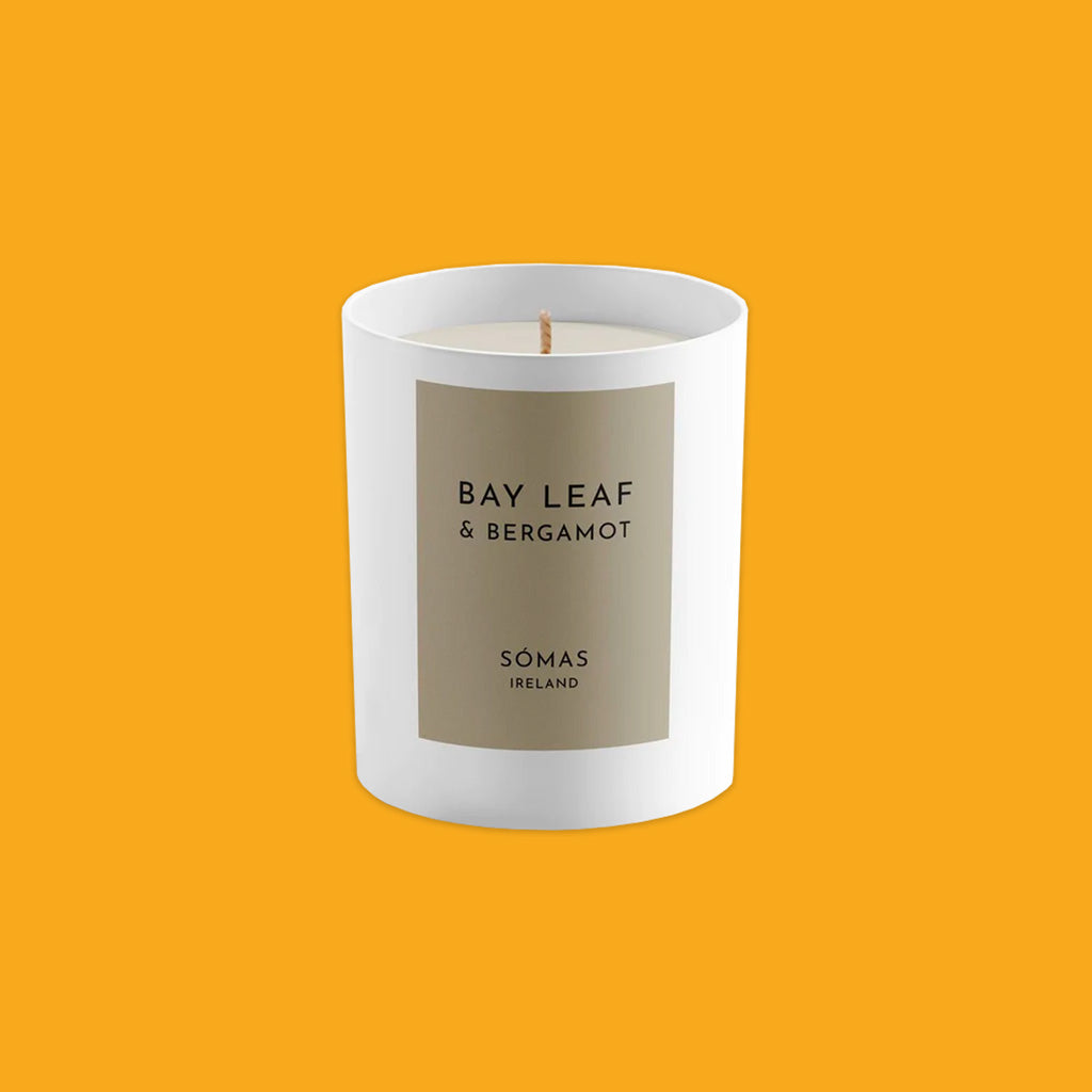 SÓMAS Large Candle Bay Leaf & Bergamot