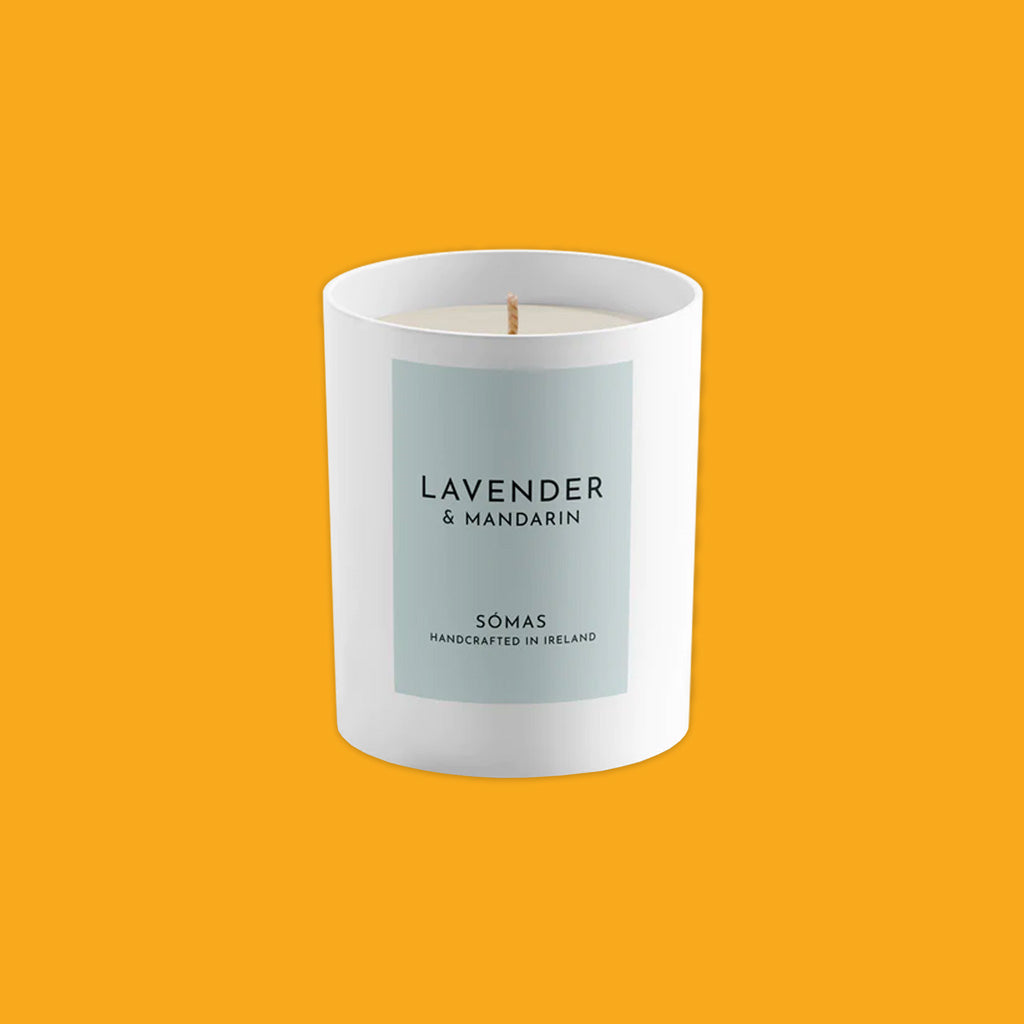 SÓMAS Large Candle Lavender & Mandarin