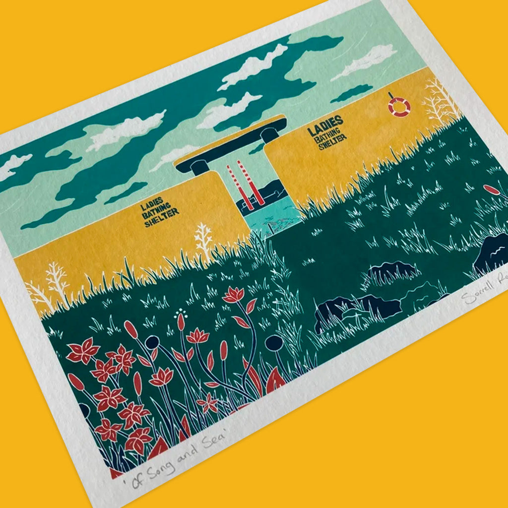 Sorrell Reilly Printmaker Bull Island Print