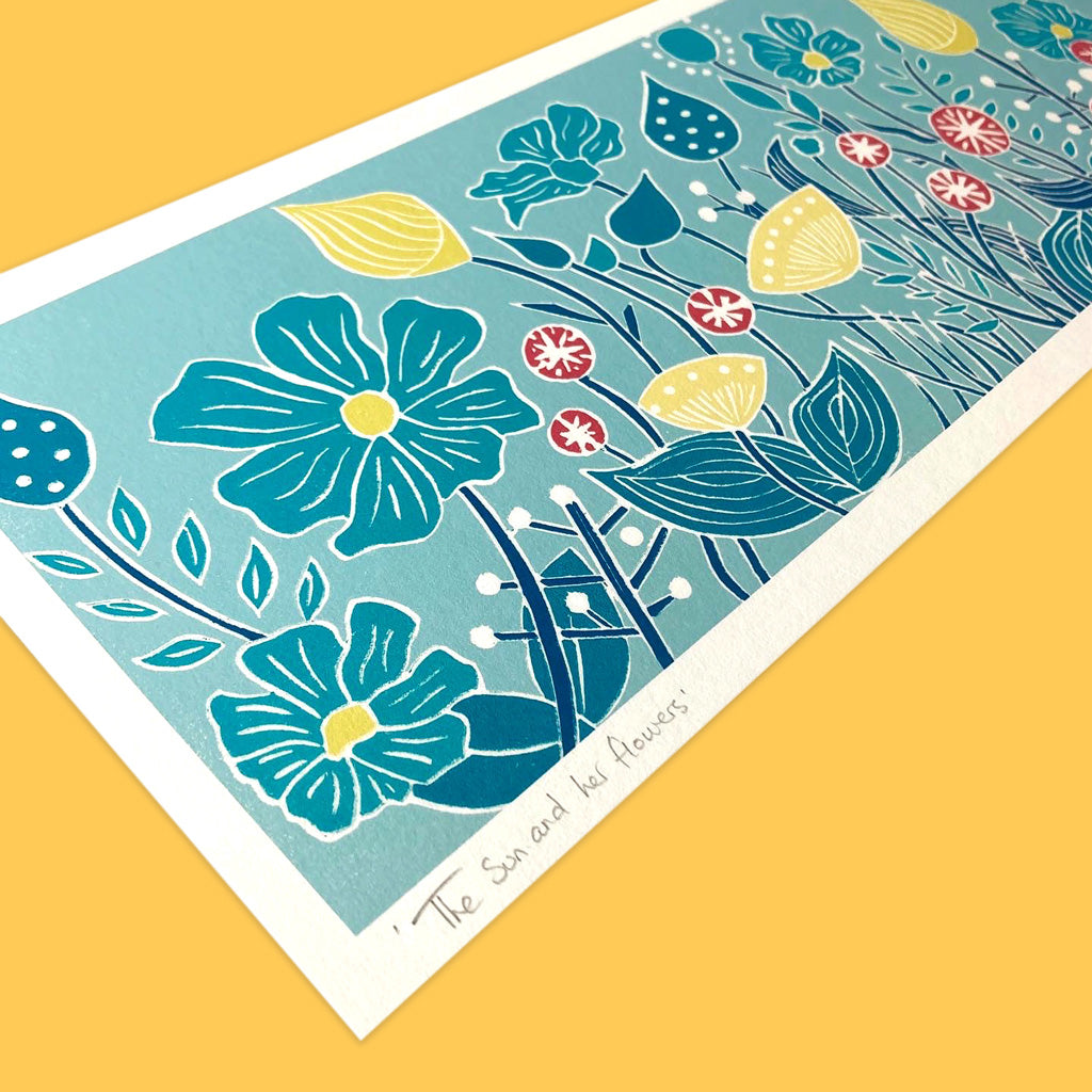 Sorrell Reilly Print "The Sun and her flowers"