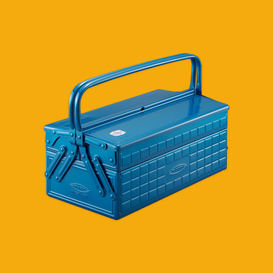 Toyo Steel Cantilever Oki Tool Box Blue hark.