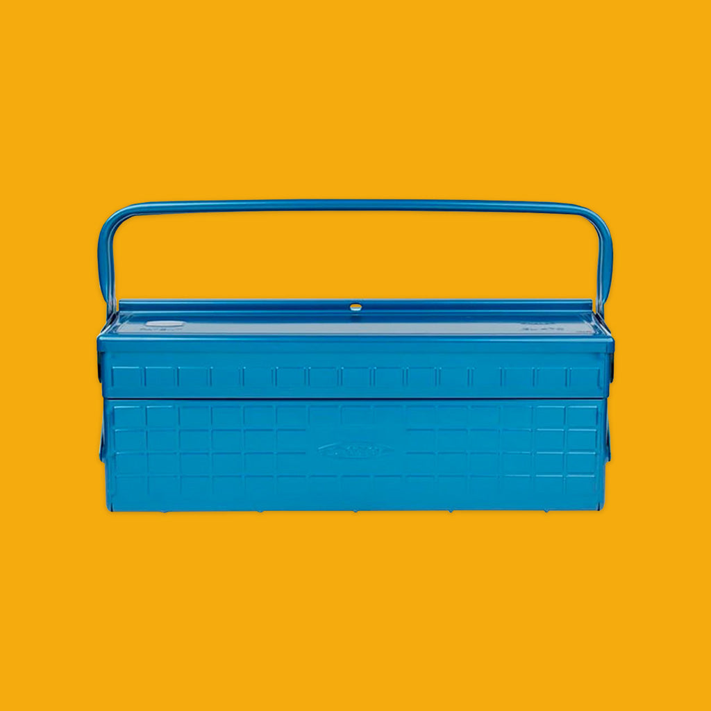 Toyo Steel GL 410 Blue Cantilever Tool Box Side profile
