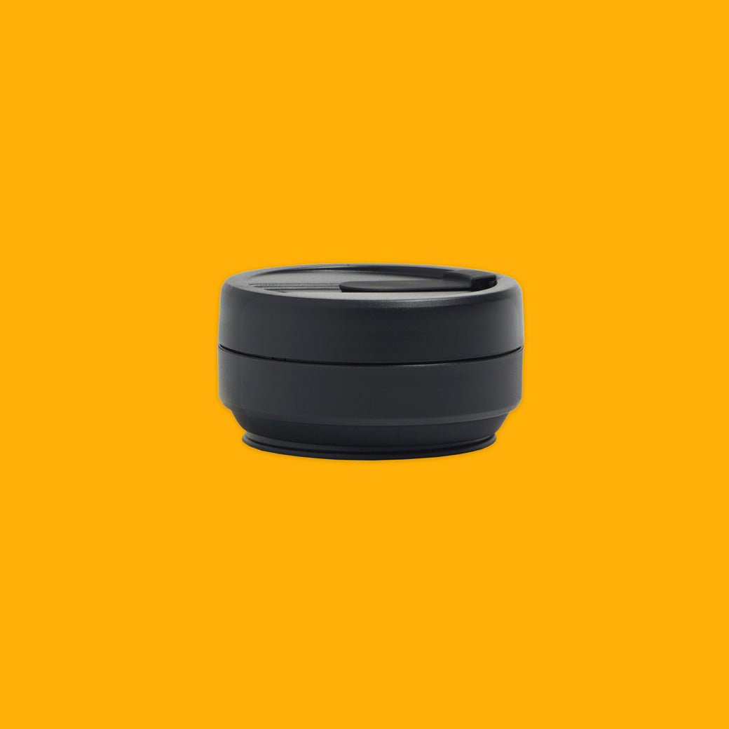 Stojo 12oz Collapsible Coffee Cup Ink Collapsed