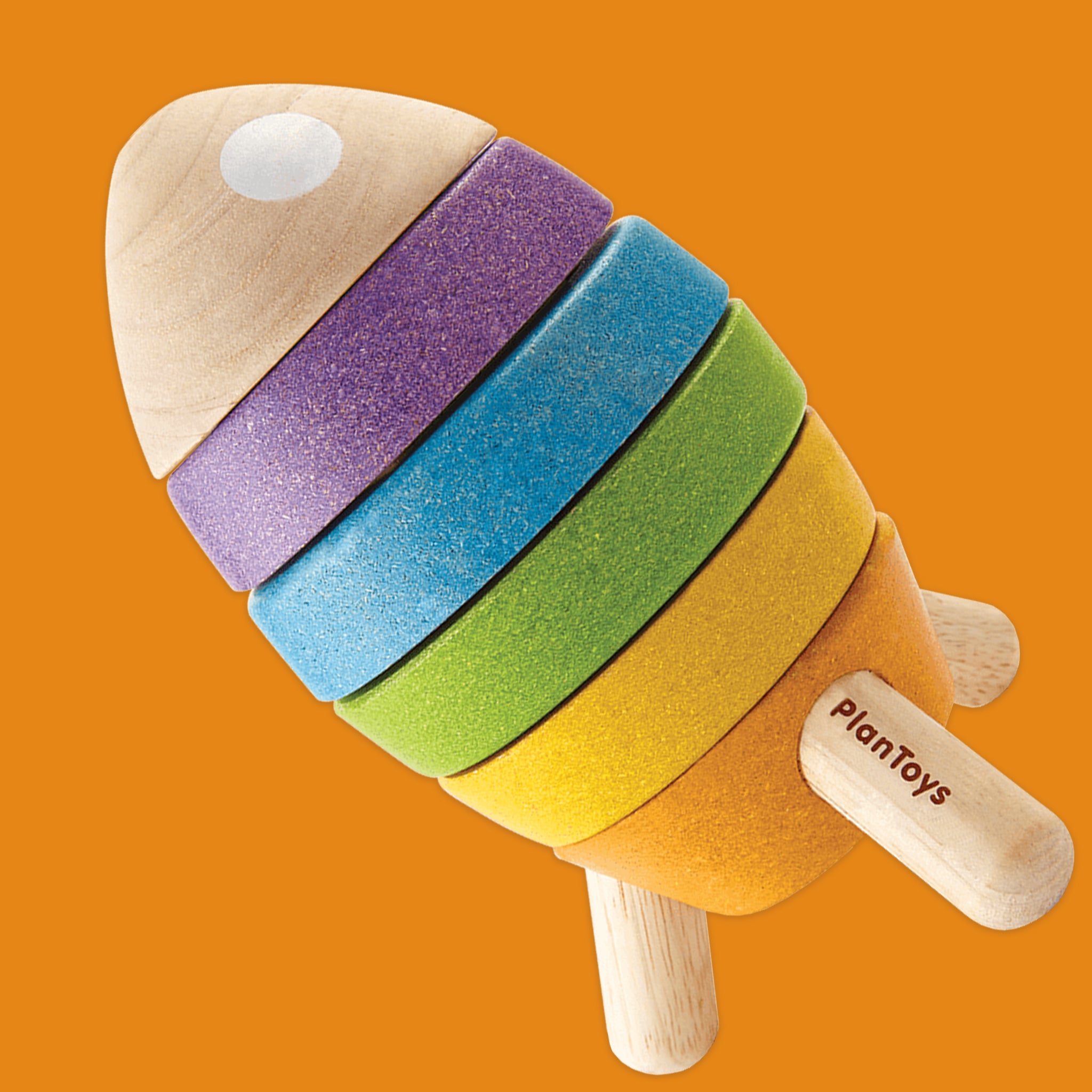 Stacking Rocket by Plan Toys