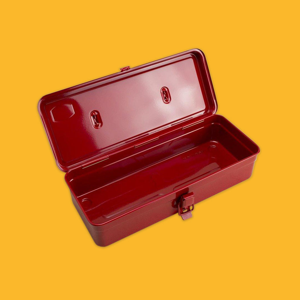 Toyo Steel T-320 Utility Box in Red Open