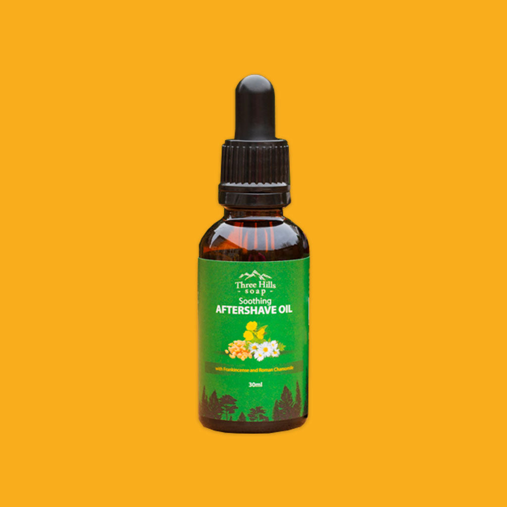 Three Hills Soap Aftershave Oil with pipette