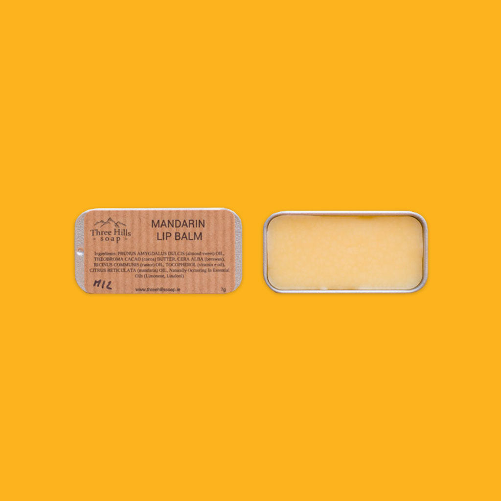 Three Hills Soap Lip Balm in Mandarin