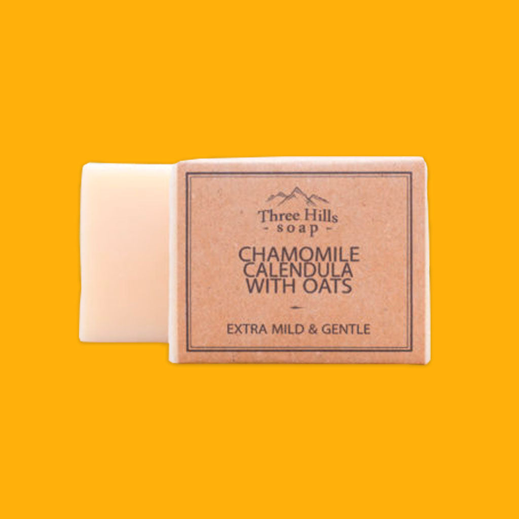 Three Hills Soap Natural Soap Chamomile Calendula with Oats