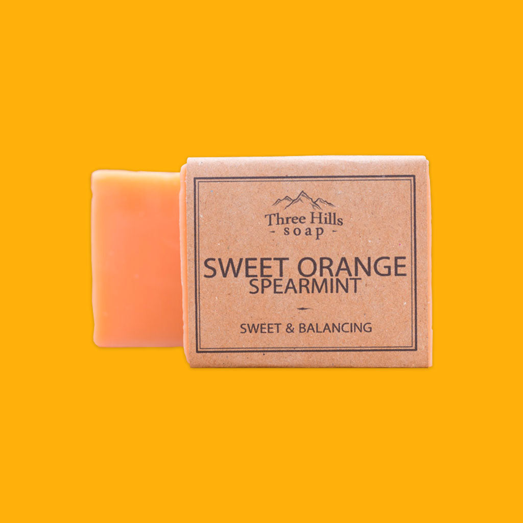 Three Hills Soap Natural Soap Sweet Orange Spearmint