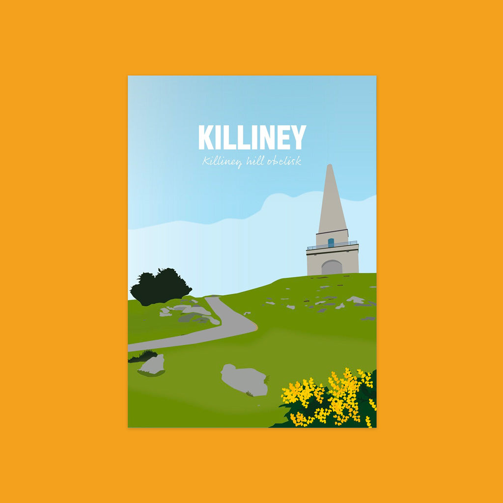The Irish Atelier | A3 | Killiney Hill Obelisk