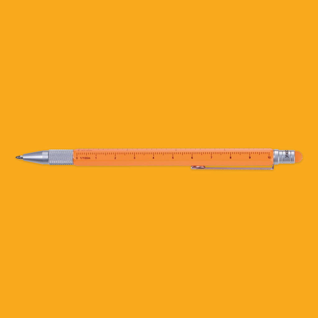 Troika Construction Slim Pen in Orange