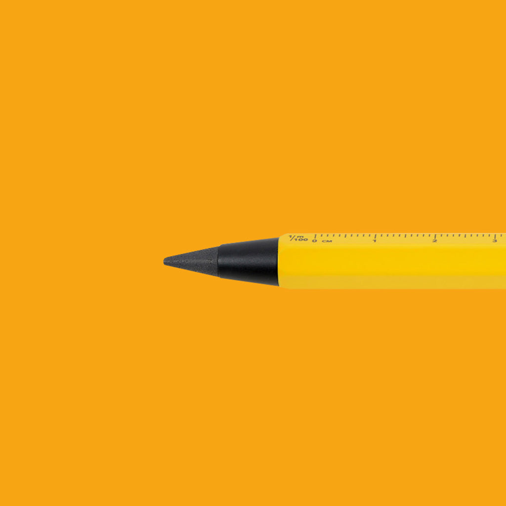 Troika Multitasking Pencil Endless in Yellow Writing Tip