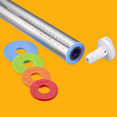 Rolling Pin with Distance Rings