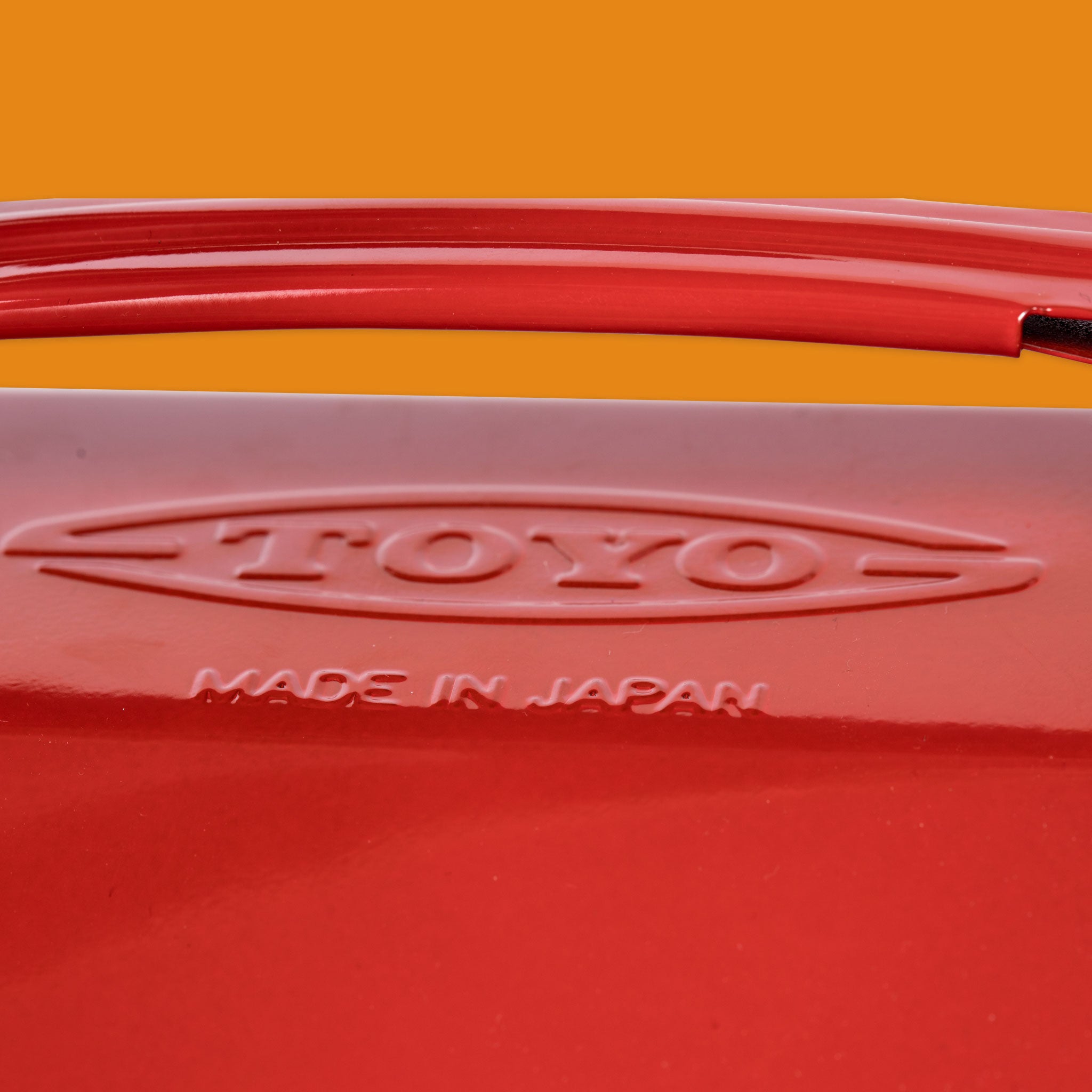 Toyo Steel Co. Tool Box in red