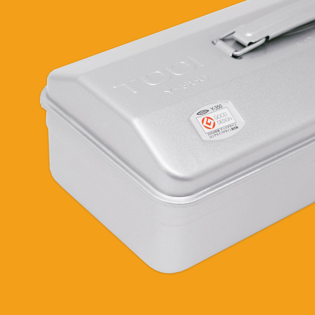 Toyo Steel Tool Box in Silver Y-350 Side Close Up